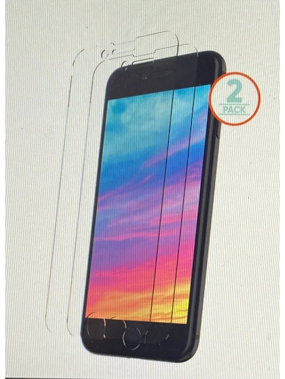 Onn Glass Screen Protector for iPhone 2022 (6.1” Pro Screen